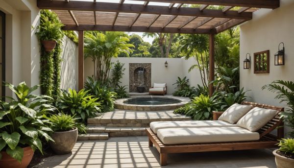 Aménager un espace bien-être ombragé sous une belle pergola