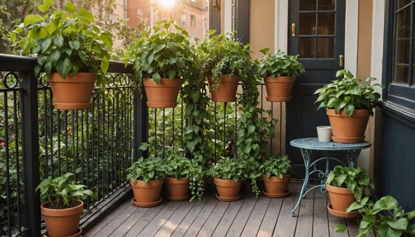 Pourquoi choisir des plantes retombantes pour vos balcons