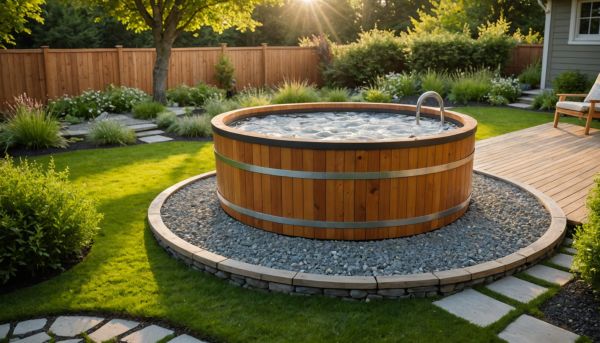 Pourquoi installer un bain nordique en bois sur sa pelouse