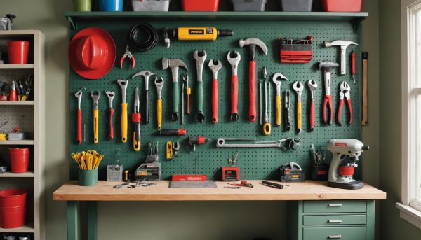 Pourquoi installer un porte-outils mural dans son garage vert