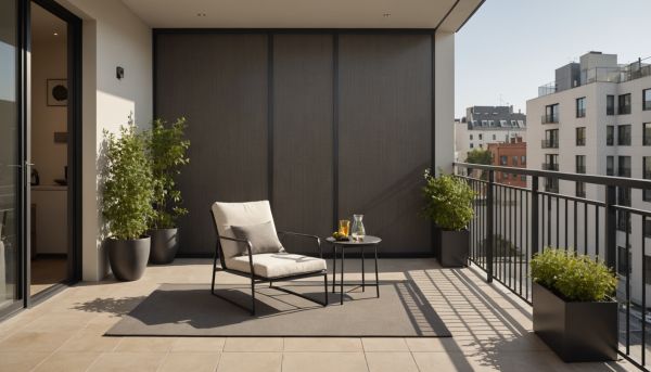 Pourquoi poser un brise-vue thermique sur son balcon sud